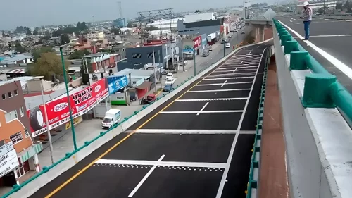 Distribuidor vial Miguel Alemán – Paseo Tollocan, Edomex (2019–2020)